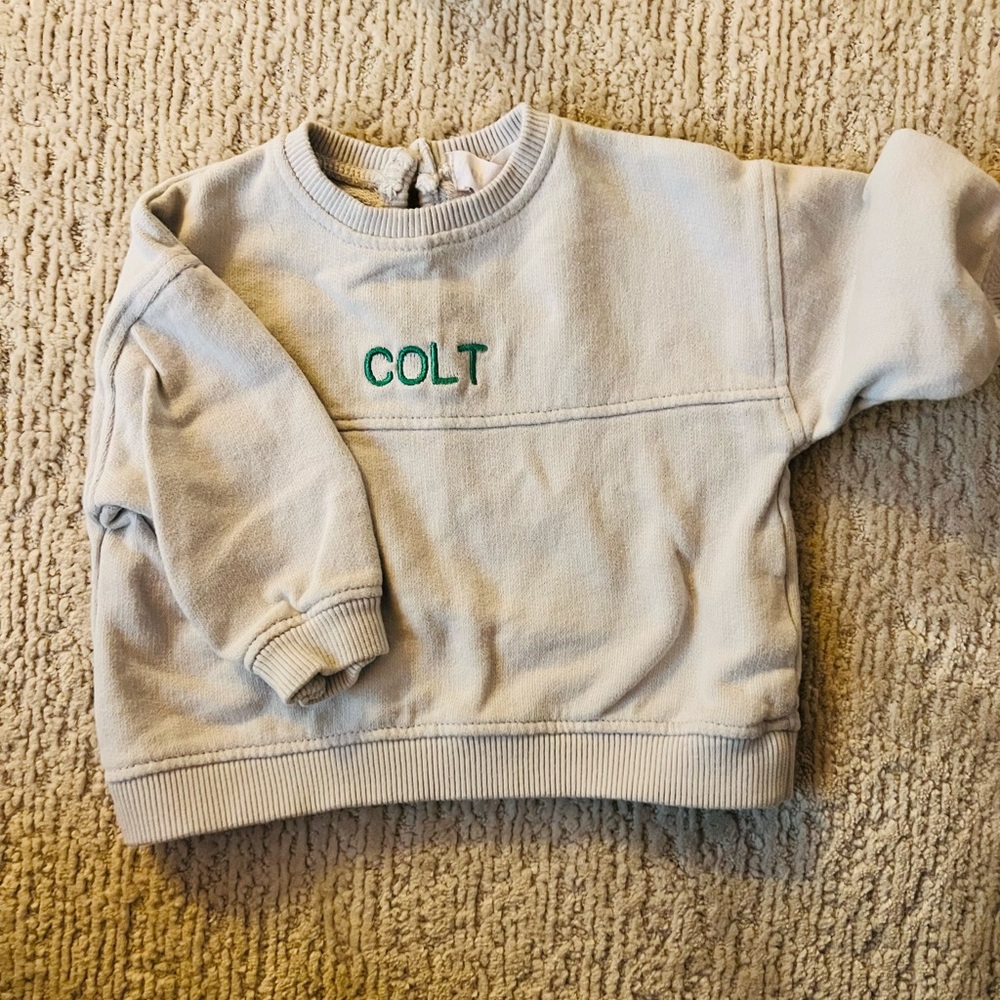 ZARA BABY BOY SWEATSHIRT